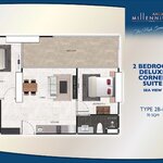 Unit layouts Arcadia Millennium Tower