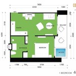 Unit layouts Copacabana Beach Jomtien