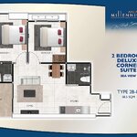 Unit layouts Arcadia Millennium Tower