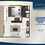 Unit layouts Arcadia Millennium Tower