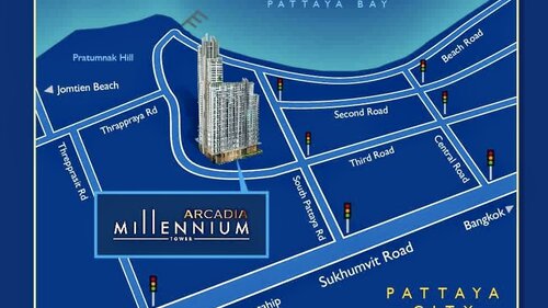 Arcadia Millennium Tower, Central Pattaya, Pattaya