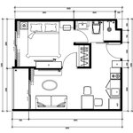 Unit layouts Empire Tower Pattaya
