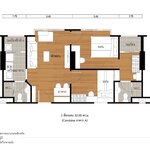Unit layouts Lumpini Ville Naklua - Wongamat