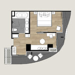 Unit layouts Ramada Mira North Pattaya