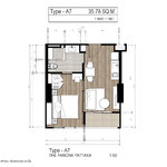 Unit layouts The Panora Pattaya
