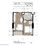 Unit layouts The Panora Pattaya