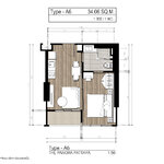 Unit layouts The Panora Pattaya