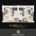 Unit layouts Marina Golden Bay Pattaya
