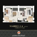 Unit layouts Marina Golden Bay Pattaya