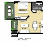 Unit layouts City Garden Tropicana