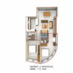 Unit layouts City Garden Pattaya