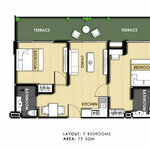 Unit layouts City Garden Tropicana