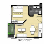 Unit layouts City Garden Tropicana