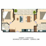 Unit layouts City Garden Olympus