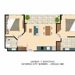 Unit layouts City Garden Olympus