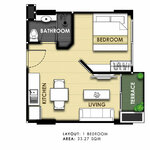Unit layouts City Garden Tropicana