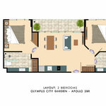 Unit layouts City Garden Olympus