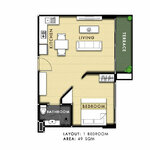 Unit layouts City Garden Tropicana