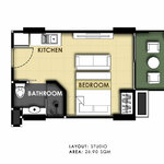 Unit layouts City Garden Tropicana