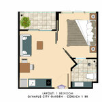 Unit layouts City Garden Olympus