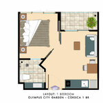 Unit layouts City Garden Olympus