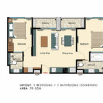Unit layouts City Garden Tower
