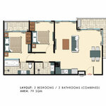 Unit layouts City Garden Tower