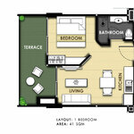 Unit layouts City Garden Tropicana
