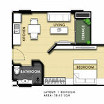 Unit layouts City Garden Tropicana