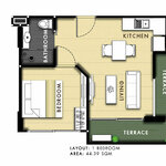 Unit layouts City Garden Tropicana