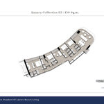 Unit layouts Wyndham Grand Residence Wongamat