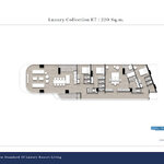 Unit layouts Wyndham Grand Residence Wongamat