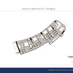 Unit layouts Wyndham Grand Residence Wongamat