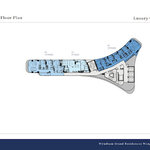 Floor plans Wyndham Grand Residence Wongamat