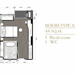Unit layouts The Marin Phuket