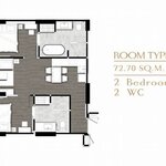 Unit layouts The Marin Phuket