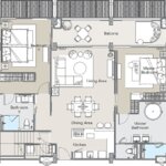 Unit layouts Angsana Oceanview Residences