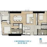 Unit layouts Skypark Lucean