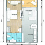 Unit layouts Whale Marina Condo