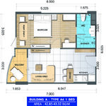 Unit layouts Whale Marina Condo