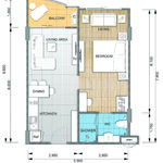 Unit layouts Whale Marina Condo