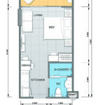 Unit layouts Whale Marina Condo