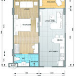 Unit layouts Whale Marina Condo