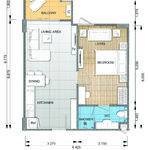 Unit layouts Whale Marina Condo