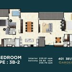 Unit layouts Gardenia Pattaya